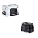 Quest Harmony 2 Slice Toaster - Black
