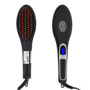 Bauer Straightener Hair Brush - Black