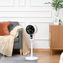 HOMCOM Floor Stand Circulator Fan - White