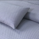Opus Diamond Pinsonic Duvet Set - Silver