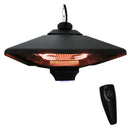 Outsunny Hanging Halogen Heater 2000W Black