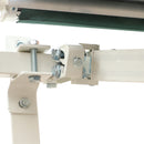 Outsunny Garden Sun Shade Canopy Retractable Awning, 3.5 x 2.5m, Dark Green