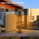 Outsunny Table Top Patio Heater with Tip-Over Safety Switch, IP54 Rating