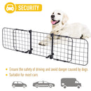 PawHut Heavy Duty Pet Dog Car Barrier Adjustable Ventilated Mesh Wire Guard