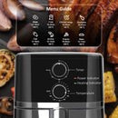 HOMCOM Air Fryer 1500W 4.5L Air Fryers Oven with Rapid Air Circulation Timer