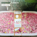 HOMCOM Extendable Bath Tub Bathroom Tray Bathtub Caddy Shelf Wine Holder Book