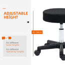 HOMCOM Beauty Massage Salon Facial Manicure Barber SPA Chair Stool Swivel