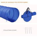 PawHut Pet Agility Training Equipment Dog Play Run Jump (Poles + Hurdle + Tunnel