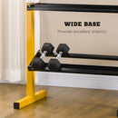 SPORTNOW Dumbbell Rack Stand, Weight Storage Organiser Holder for Home Gym