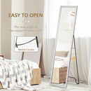 HOMCOM Full Length Mirror Free Standing Mirror Dressing Mirror for Dorm Home