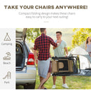 Outsunny Zero Gravity Lounger Folding Recliner Chair w/ Cup Holder Padded Pillow