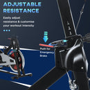 HOMCOM Exercise Bike Indoor Stationary Cycling Bike Fitness for Home Training