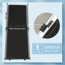PawHut Dog Ramp for Car Telescoping Pet Ramp w/ Handle, Aluminium Frame Non-Slip
