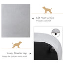 PawHut Dog Sofa Bed Pet Chair Kitten Couch Lounge w/ Cushion for XS S Dogs