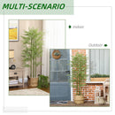 HOMCOM Potted Artificial Plants Asparagus Fern for Indoor Outdoor, 155cm