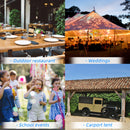 Outsunny 4 x 8 m Patio Garden Party Canopy, BBQ, Wedding, Camping Gazebo Trent