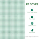 Outsunny 3 x 2 x 2m Greenhouse Replacement Cover ONLY for Tunnel Greenhouse