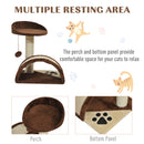PawHut Cat Tree Kitten Scratching Scratcher Cosy Sisal Home Play Rest Activity