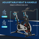 HOMCOM Exercise Bike Indoor Stationary Cycling Bike Fitness for Home Training