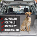 PawHut Heavy Duty Pet Dog Car Barrier Adjustable Ventilated Mesh Wire Guard