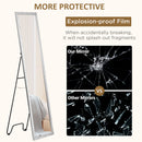 HOMCOM Full Length Mirror Free Standing Mirror Dressing Mirror for Dorm Home