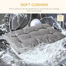 PawHut 95cm Raised Pet Bed Elevated Dog bed For Medium Sized Dogs Cushion