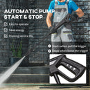 DURHAND High-Performance Power Washer 1800W, 150 Bar, 510 L/h, for Garden, Car
