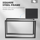 HOMCOM 2 PCS Square Table Legs with Screws and Floor Protectors 41Hcm x 70Wcm