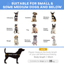 PawHut Raised Dog Bed Modern Pet Sofa, for Small Medium Dogs W/ Cuhsion - Black