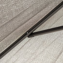 Outsunny 2.8m Patio Umbrella Parasol Outdoor Table Umbrella 6 Ribs Dark Grey