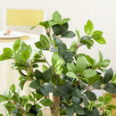 HOMCOM Potted Artificial Plants Bay Leaf Laurel for Indoor Outdoor, 120cm