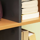 HOMCOM 5-Tier Bookshelf Freestanding Decorative Storage Shelves for Home Natural