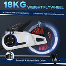 HOMCOM Exercise Bike Indoor Stationary Cycling Bike Fitness for Home Training