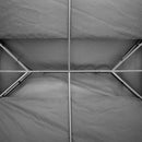 Outsunny 3x4m Gazebo Replacement Roof Canopy 2 Tier Top UV Cover Patio Grey