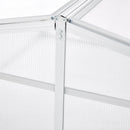 Outsunny Outdoor 2 Level Adjustable Roof Cold Frame Greenhouse Aluminium Frame