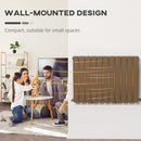 HOMCOM 84 x 60cm Double Panel Vertical Radiator, Space Heater, Grey