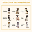 PawHut Wicker Dog Sofa Bed w/ Soft Water-resistant Cushion for Large Dogs