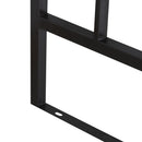 Outsunny Garden Arbor Arch Metal Bench Padded Seat Outdoor Decoration Patio