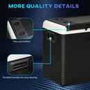 Outsunny 50L Car Refrigerator 12V Portable Freezer for Camping, Driving, Picnic