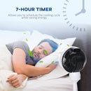 HOMCOM 28 Inch Height Adjustable Air Circulator Fan 70° Oscillating 9 Setting