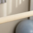 HOMCOM Freestanding Ballet Barre, Height Adjustable Ballet Bar for Home, Studio
