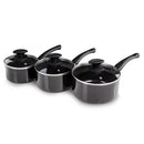 Tower Essentials 3 Piece Pan Set Black