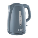 Russell Hobbs Grey Textures 1.7 Litre Plastic Jug Kettle