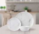 Lewis's 12 Piece Marble Dinner Set
