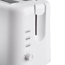Quest 2 Slice Plastic Toaster - White