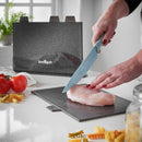 Lewis's  Sovereign Stone Index Chopping Board Set with Holder