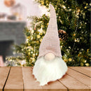 Christmas Sparkle Santa Gnome Mini 13" in Pink and White