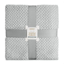 Lewis's Super Soft Waffle Throw - Silver