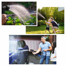 Silver & Stone Garden Expanding Hose 50m with Spray Gun and Fittings