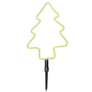 Christmas Sparkle Outdoor Stakes Christmas Tree - 4 Pack Mains Powered